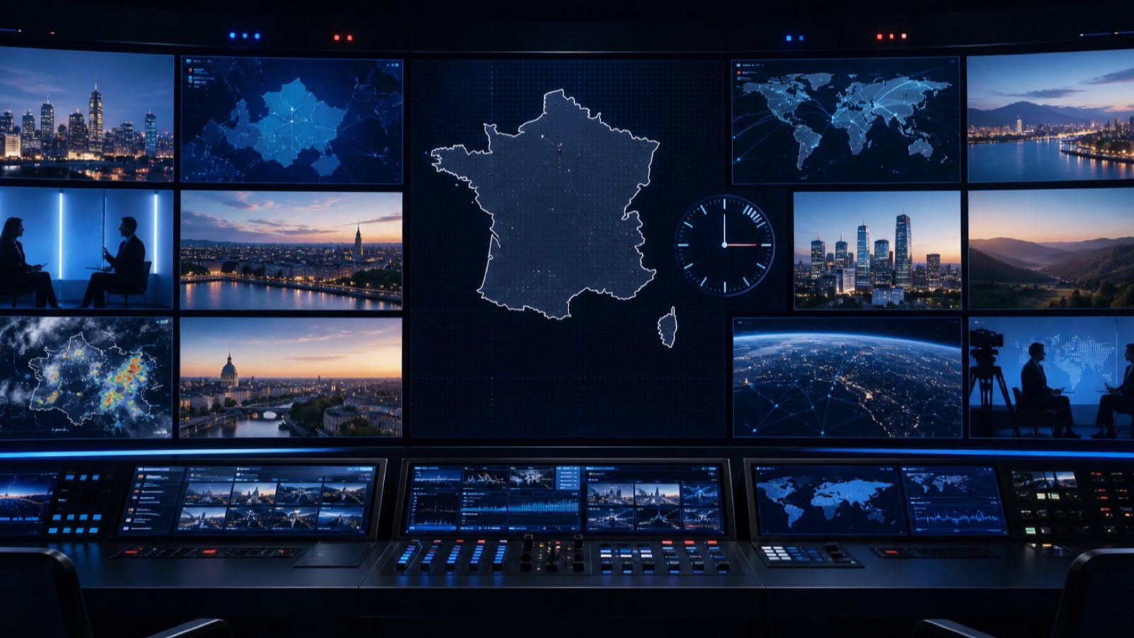 Chaînes d’information IPTV en France classées par version nationale et internationale