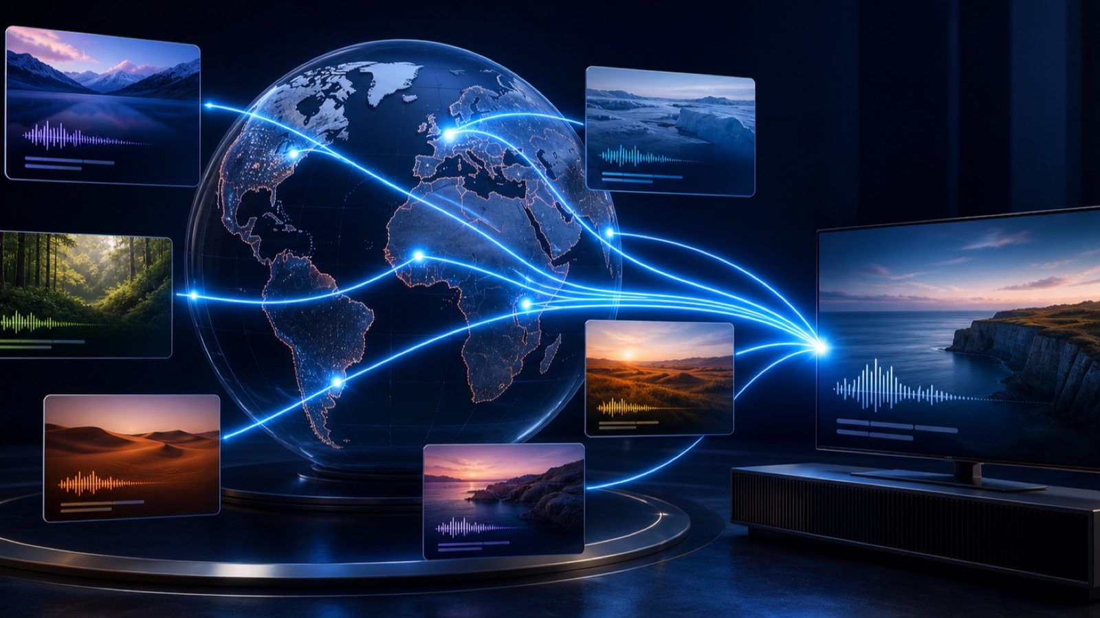 Chaînes internationales IPTV classées par langue, pays et territoire