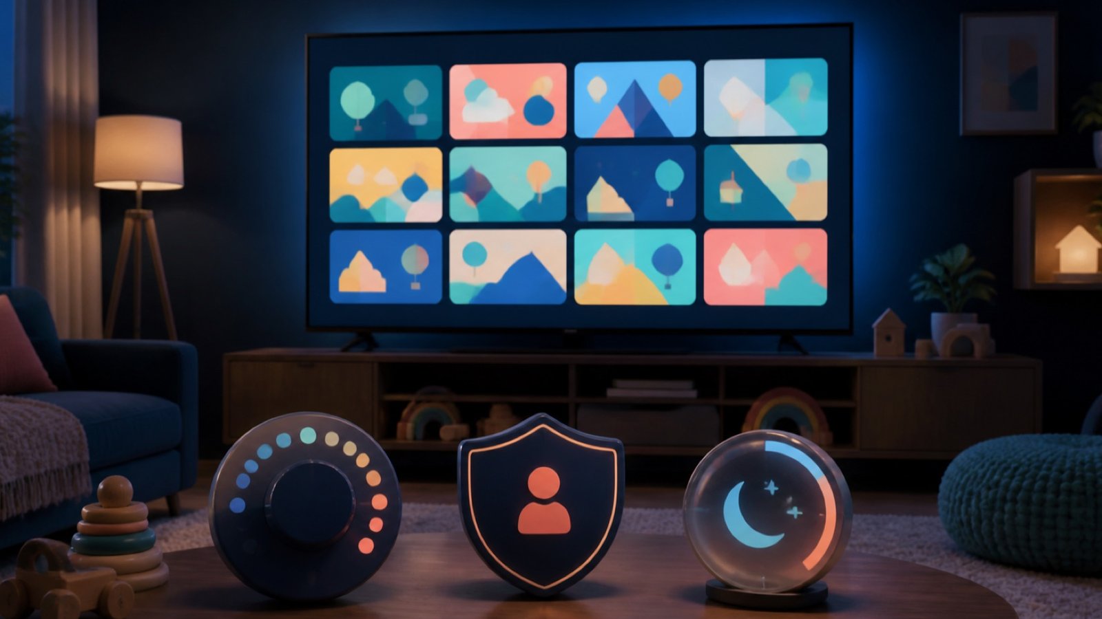 Chaînes jeunesse IPTV protégées par profil enfant et contrôle parental