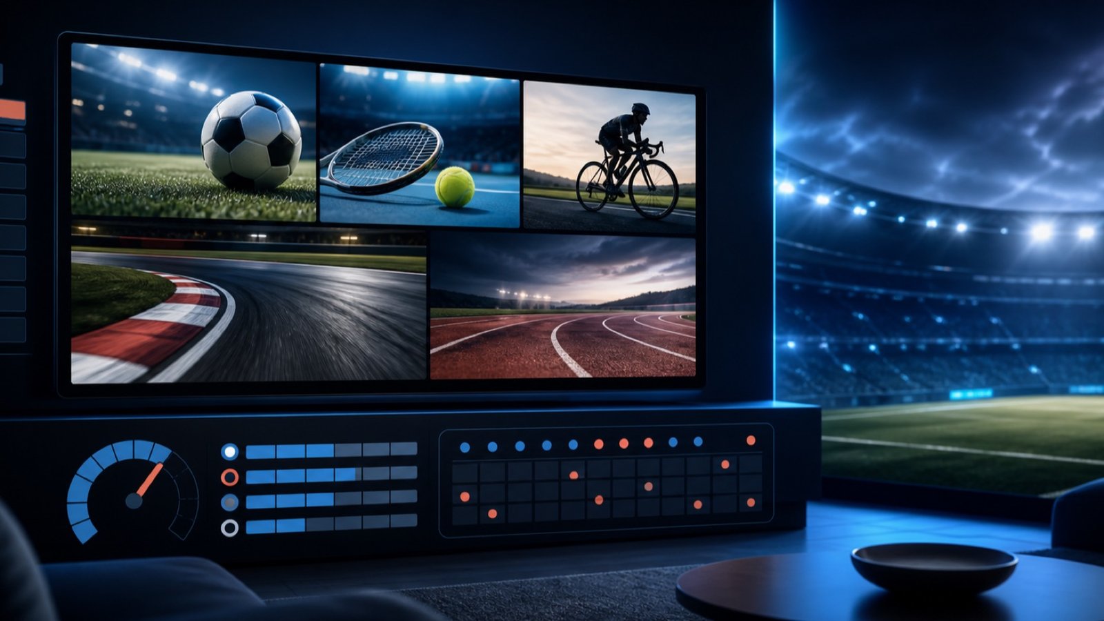 Chaînes sport IPTV avec beIN SPORTS, RMC Sport et Eurosport selon formule et droits