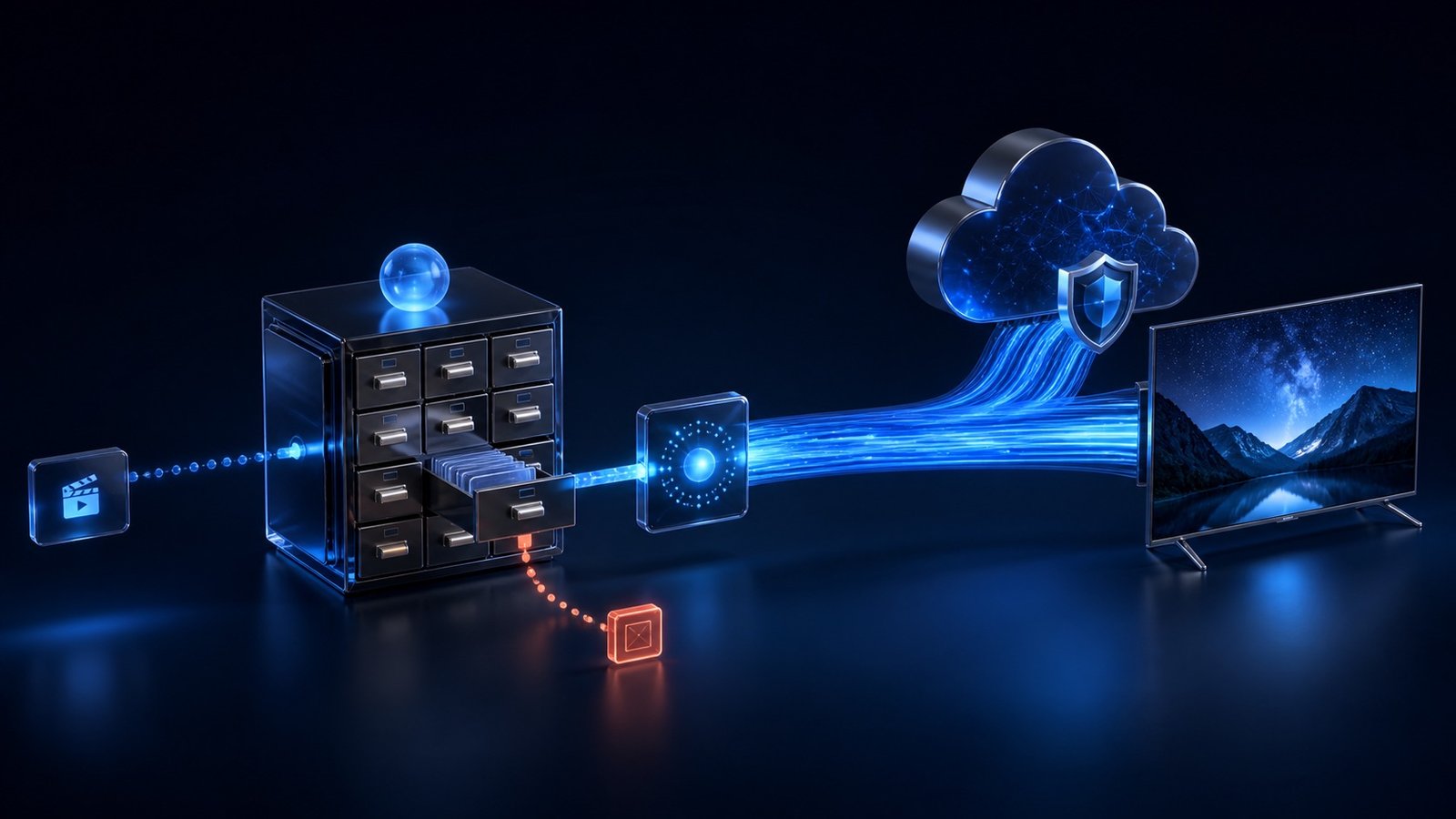 Schéma expliquant ce que le DNS change réellement pour l’IPTV