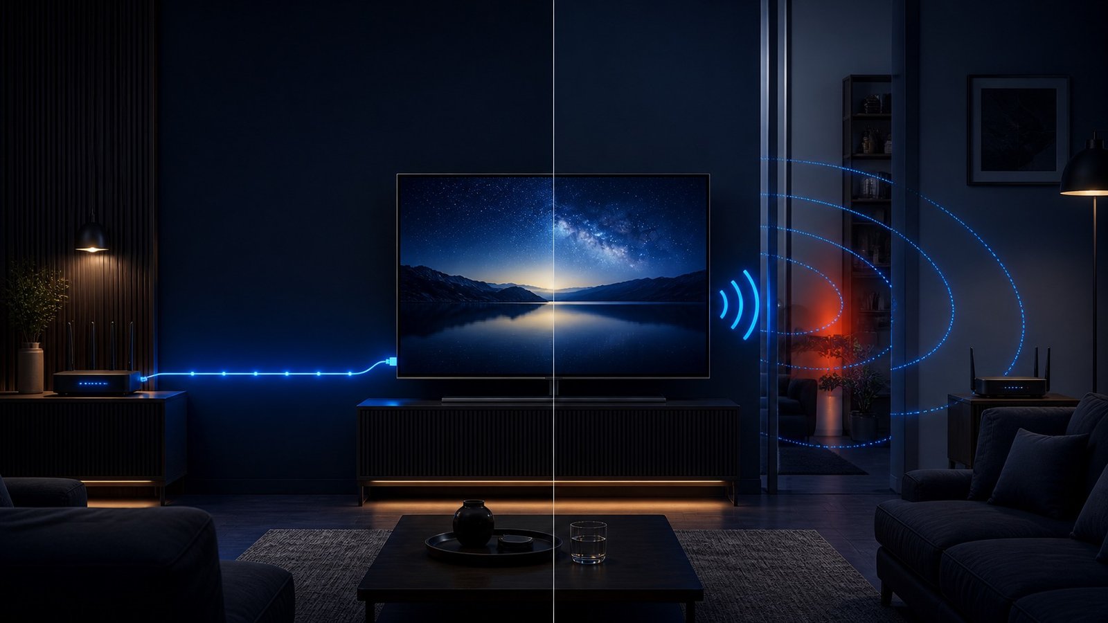 Comparaison Ethernet ou Wi-Fi pour l’IPTV avec mesures de stabilité
