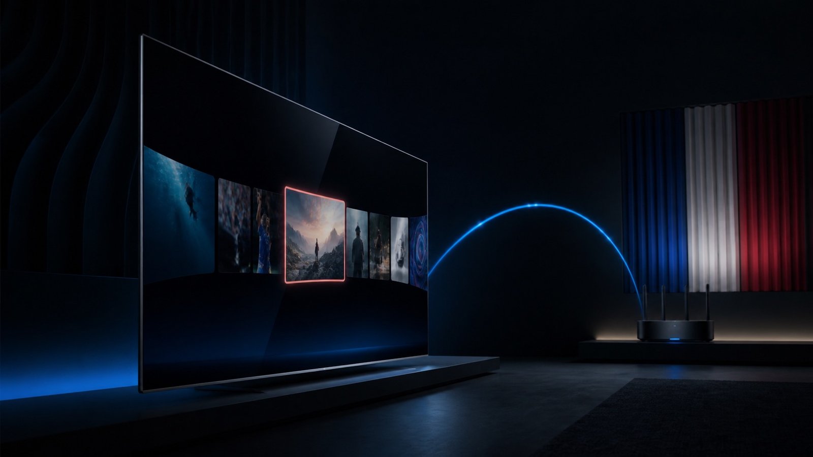 Installation IPTV sur LG webOS avec application officielle et réseau stable